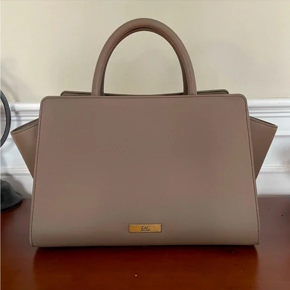 Zac Posen Taupe Handbag - Picture 2 of 5